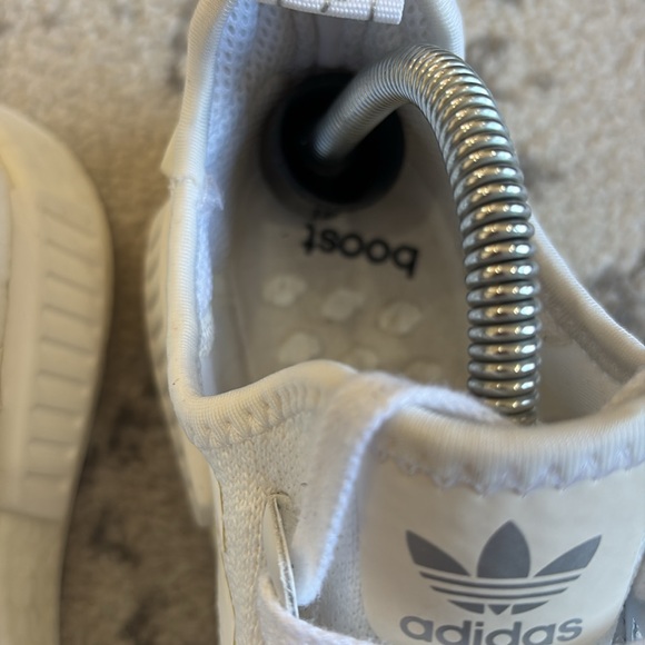 adidas nmd R1 tripple white silver mens shoes - Picture 4 of 6